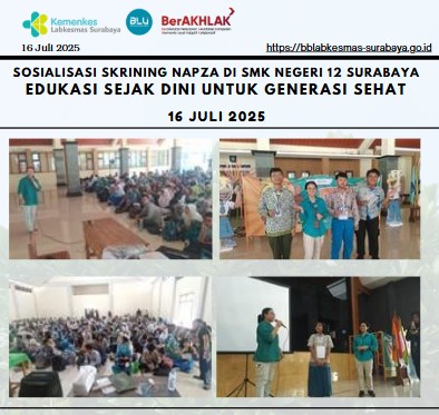 Sosialisasi Skrining NAPZA di SMK Negeri 12 Surabaya, Edukasi Sejak Dini untuk Generasi Sehat
